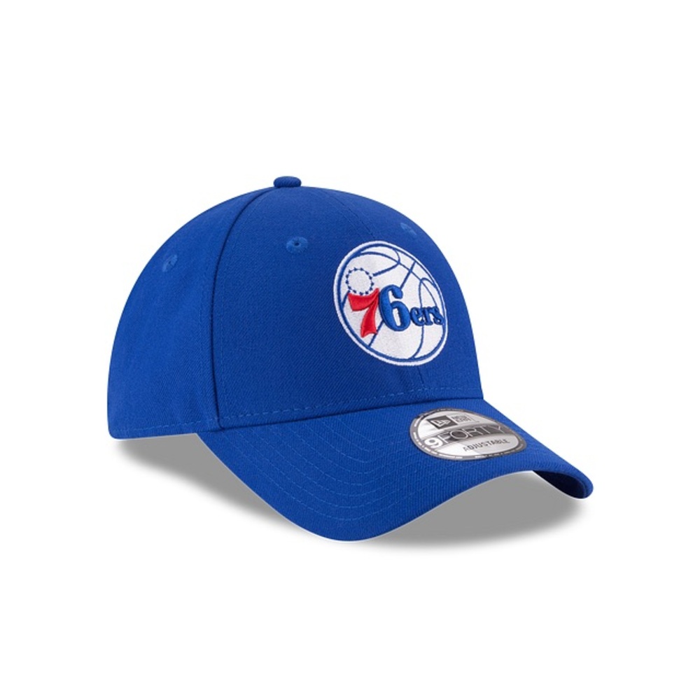 New Era Blue 76ers Cap